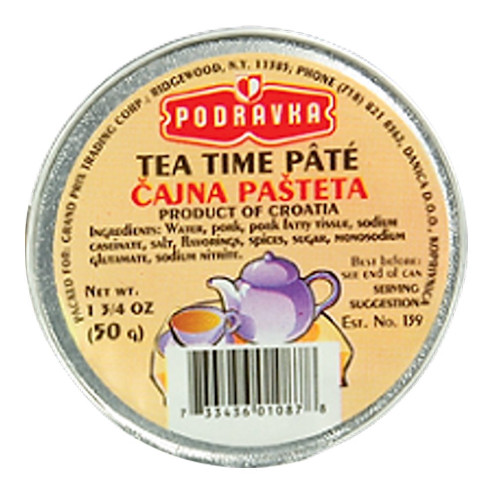 Canned Pate Tea Time – 1.76 oz (50gr)